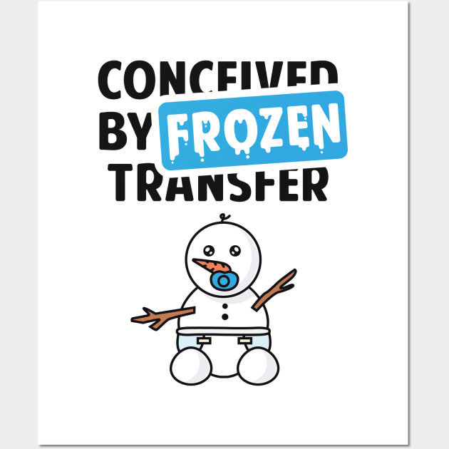 Conceived by Frozen Transfer Wall Art by DiverseFamily